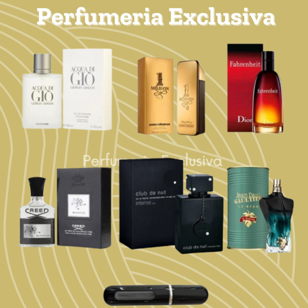 KIT 6 PERFUMES + PERFUMERO disponible en Yaxa Colombia